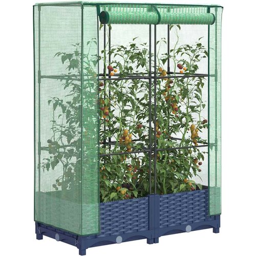  Povišena gredica s pokrovom za staklenik 80 x 40 x 123 cm Cene