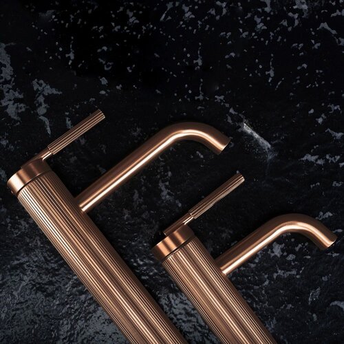Rea pipa umivalnika argon brush copper high Slike