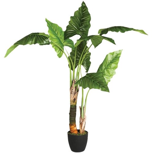 Atmosphera UMJETNO CVIJEĆE U TEGLI STABLO BANANE 120CM PES/PE ZELENO Slike
