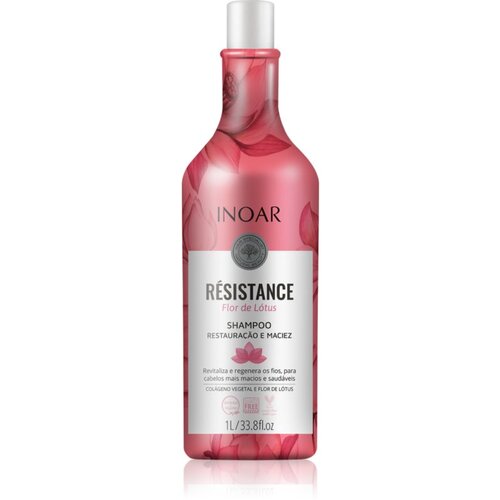INOAR Résistance Flor de Lótus revitalizacijski šampon za šibke lase 1000 ml Cene