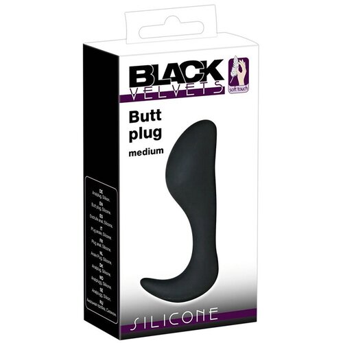  Silikonski Masažer Prostate Butt plug medium Cene