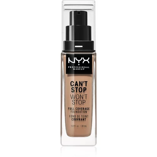 NYX Professional Makeup Can't Stop Won't Stop puder za normalno kožo 30 ml odtenek 02 Alabaster