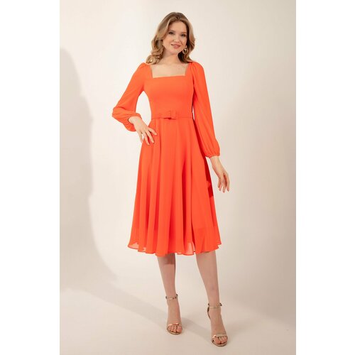 Lafaba Evening & Prom Dress - Orange - A-line Slike