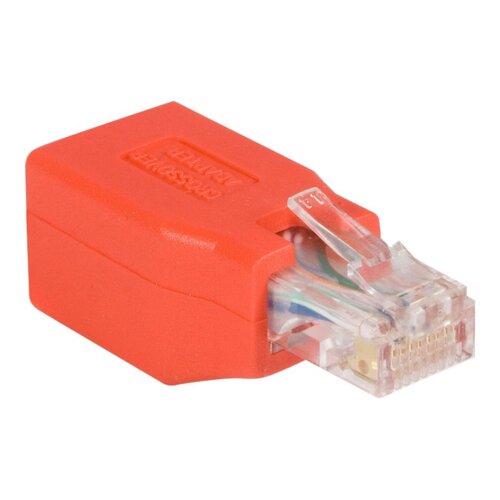 StarTech.com C6CROSSOVER adapter za promjenu tipa priključka kabela RJ-45 Crveno Cijene