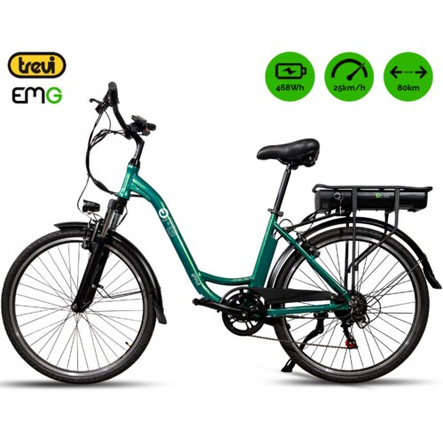 Trevi električno kolo emg funny, cestno/mestno, 26", zelena Cene