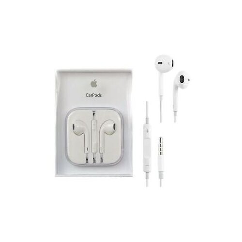Apple u&amp;scaron;esne slu&amp;scaron;alke iphone MD827ZM, 3,5 mm, bele Slike