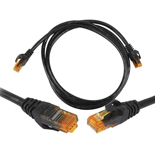  8P8C CAT6e UTP Connection network Cable 1m black Cijene