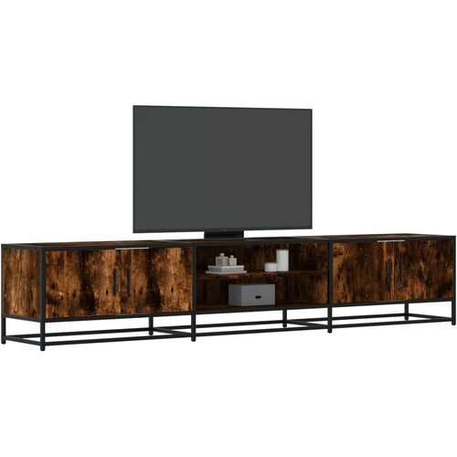 TV ormarić boja dimljenog hrasta 210x35x41 cm konstruirano drvo Cene