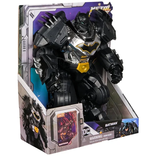 Batman Metal Force figura 30 cm sort.