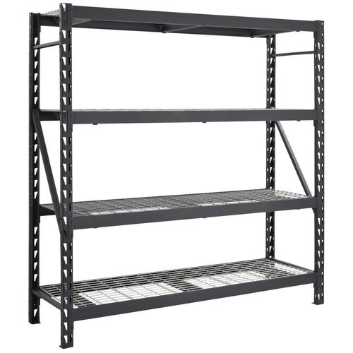 Rojaplast Crni metalni regal za radionicu 196x183 cm – Cijene