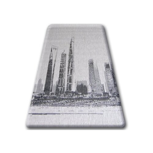 RugsX Preproge Preproga v videzu sisala FLOORLUX 20240 srebro 200x290 cm Siva Cene