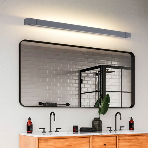  Brilagi - LED kupatilsko osvetljenje za ogledalo AQUA LINE LED/24W/230V 90 cm IP44 antracit Slike