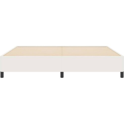  Krevet s opruga kutije Krem 200 x 200 cm Kordura tekstil Slike