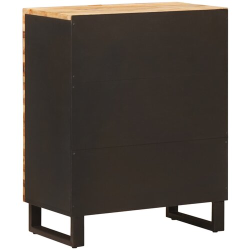  Sideboard za Pohranu Smeđa 60 x 33 x 75 cm Čvrsto drvo manga Slike
