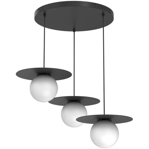  Luster na sajli FLAT 3xE27/15W/230V crni Cene