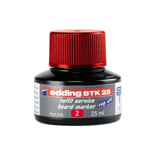 Edding refil za board marker BTK 25 ml crveni ( 6882 ) Slike