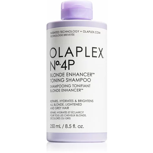 Olaplex Blonde Enhancer Noº.4P šampon za svetle lase za poškodovane lase 250 ml za ženske