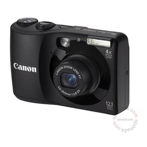 Canon PowerShot A1200 Black digitalni fotoaparat Slike