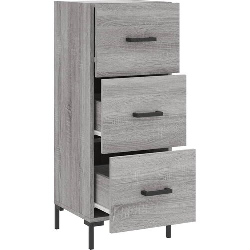  Komoda boja hrasta sonome 34,5x34x90 cm od konstruiranog drva Slike