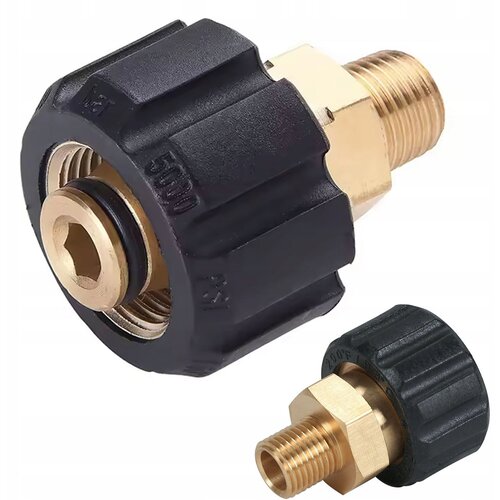 Rosfix Adapter Redukcija M22-14 Mm Za 1/4 Zunanji Navoj &ndash; Telo Iz Medenine, O-Ring | Nadomestni Del Za Visokotlačni Čistilnik K&auml;rcher HD HDS, (5000222917) Cene
