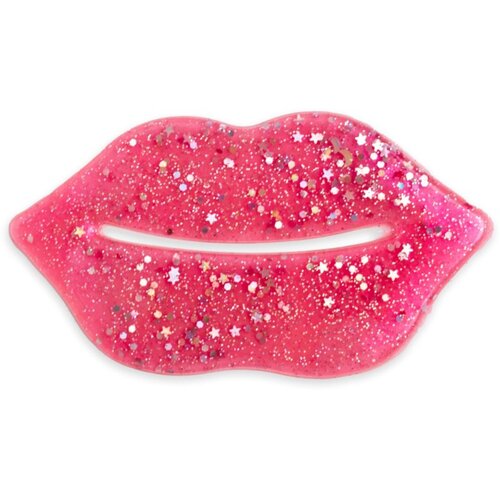 IDC INSTITUTE Glitter Lip Pink hidrogelna maska ​​za ustnice 1 kos Slike