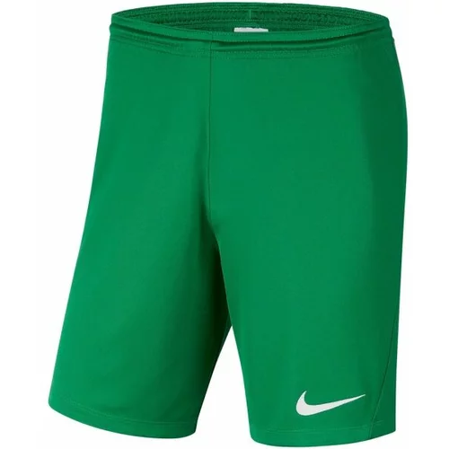 Nike DRI-FIT PARK 3 JR TQO Dječačke nogometne hlačice, zelena, veličina