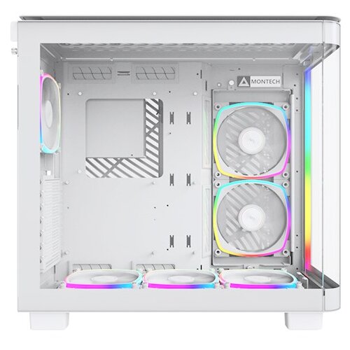 MONTECH KING 95 PRO Midi-Tower, Tempered Glass, ARGB - white Cijene