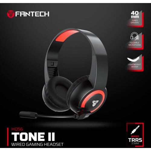  Slusalice Gaming Fantech HQ56 Tone II crne Cene