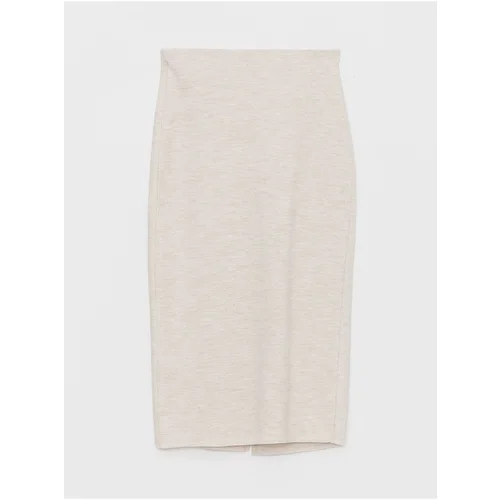 LC Waikiki Women's Tight Fit Plain Knitwear Skirt