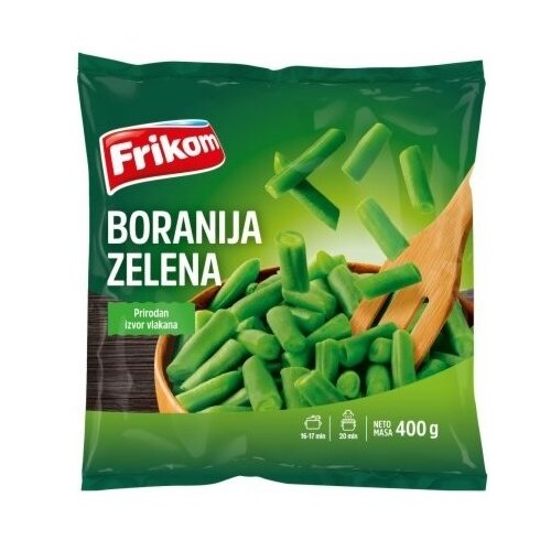 Frikom smrznuta boranija zelena 400G Cene