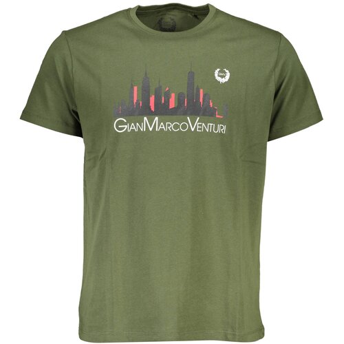 Gianmarco Venturi MEN&#39;S SHORT SLEEVED T-SHIRT GREEN Cene