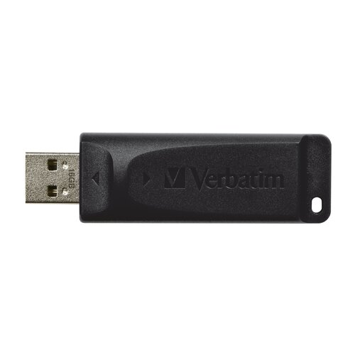 Verbatim 2.0 DRIVE 16GB/SLIDER/BLACK UFV98696/Z usb memorija Slike