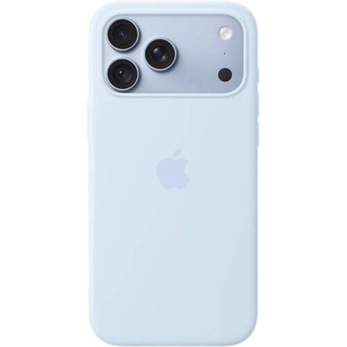 Apple iphone 18 pro max silicone case with magsafe &amp;ndash; crisp blue Slike