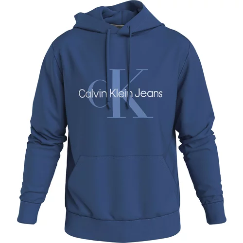 Calvin Klein Jeans Majica modra / svetlo modra / bela