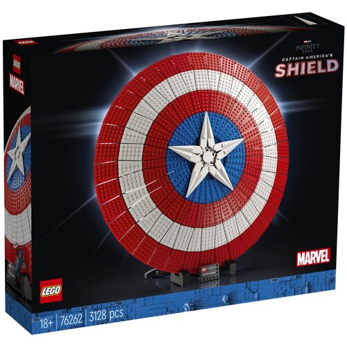 Lego ŠČIT STOTNIKA AMERIKE MARVEL 76262 Cene
