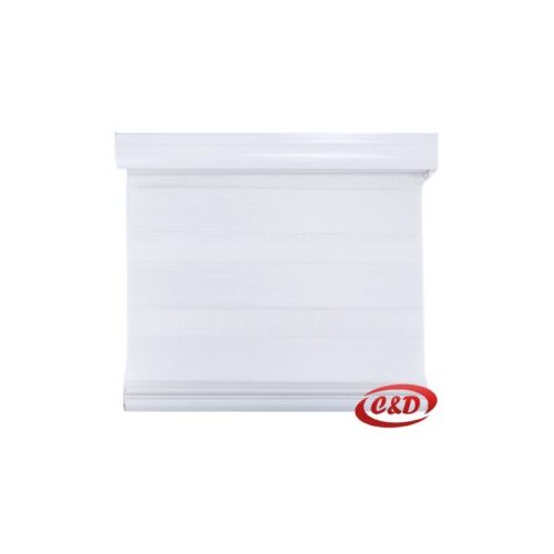  Dan noć zavjesa, bijela sjajna, 100 cm Slike