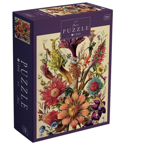  PUZZLE 1000 KOM FLOWERS 5 INTERDRUK Cene