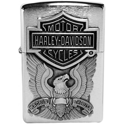 Zippo vžigalnik na bencin 200HD.H284 Harley - Davidson Brushed Chr Cene