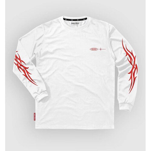 Loose Riders Neo Tribe Long Sleeve Tech Tee white Cene