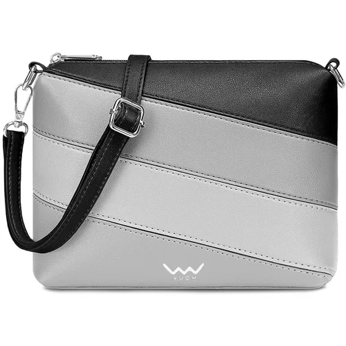 Vuch Coalie Striped Black Handbag