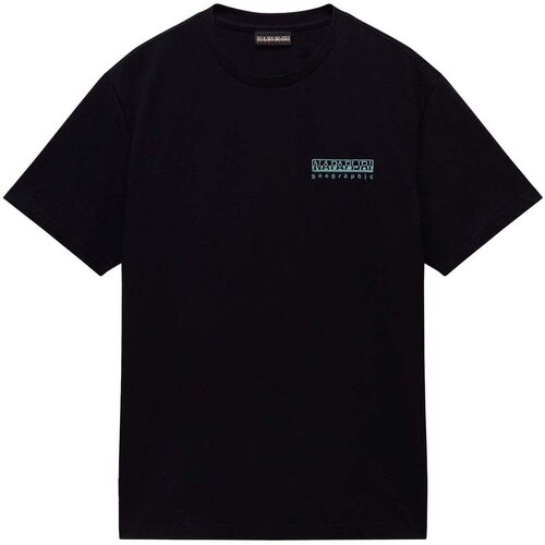 Napapijri Vignoni Back T-Shirt Black Crna Slike