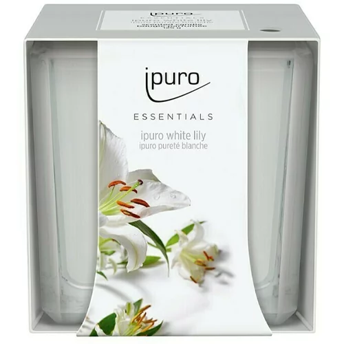 IPURO Essentials White Lily mirisna svijeća 125 g