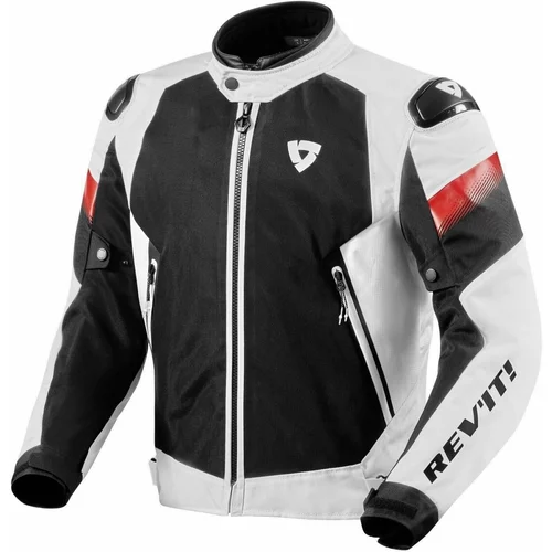 Rev'it! Jacket Control Air H2O White/Black M Tekstilna jakna