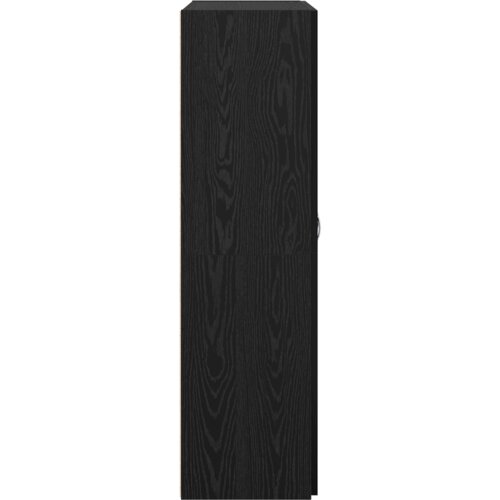 VidaXL Uredski ormar Crni hrast 60 x 32 x 115 cm Konstruirano drvo Slike