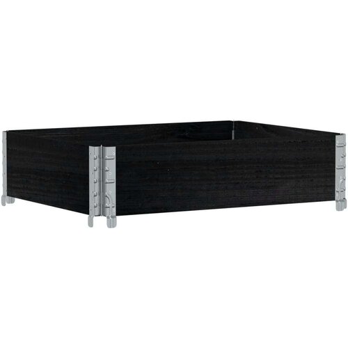vidaXL Paletni okvir 80x60 cm trdna borovina Cene