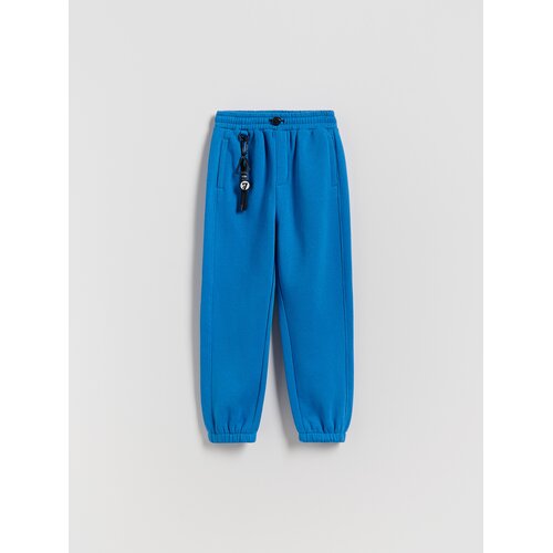 Reserved Pamučne jogger hlače - svjetloplavo Cene