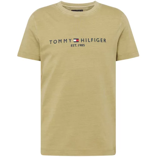 Tommy Hilfiger Majica marine / kaki / rdeča / bela