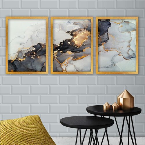 Wallity Set uramljenih slika 3AC169, 3 Dela Cene