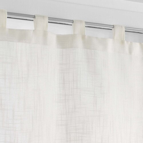 Douceur d int&amp;eacute;rieur Krem prozirne zavjese u setu 2 kom 60x90 cm Haltona &amp;ndash; Slike