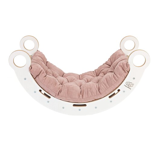 MeowBaby Mali Dream Rocker Beli les z rožnato blazino, (21625965) Cene